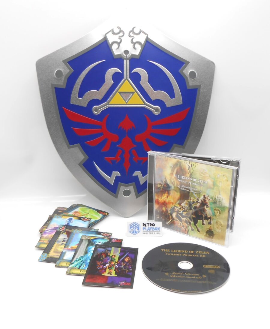 Nintendo Zelda Fan-Set! Schild Soundtrack Sammelkarten Geschenkidee