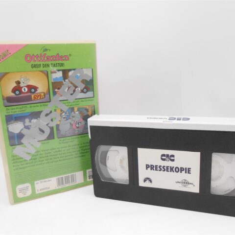 Ottifanten VHS Kassette MUSTER / PRESSEKOPIE Rarität Greif den Zaster!