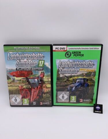 PC CD Rom Landwirtschafts-Simulator Gold & Platinum Edition Zustand: Gut