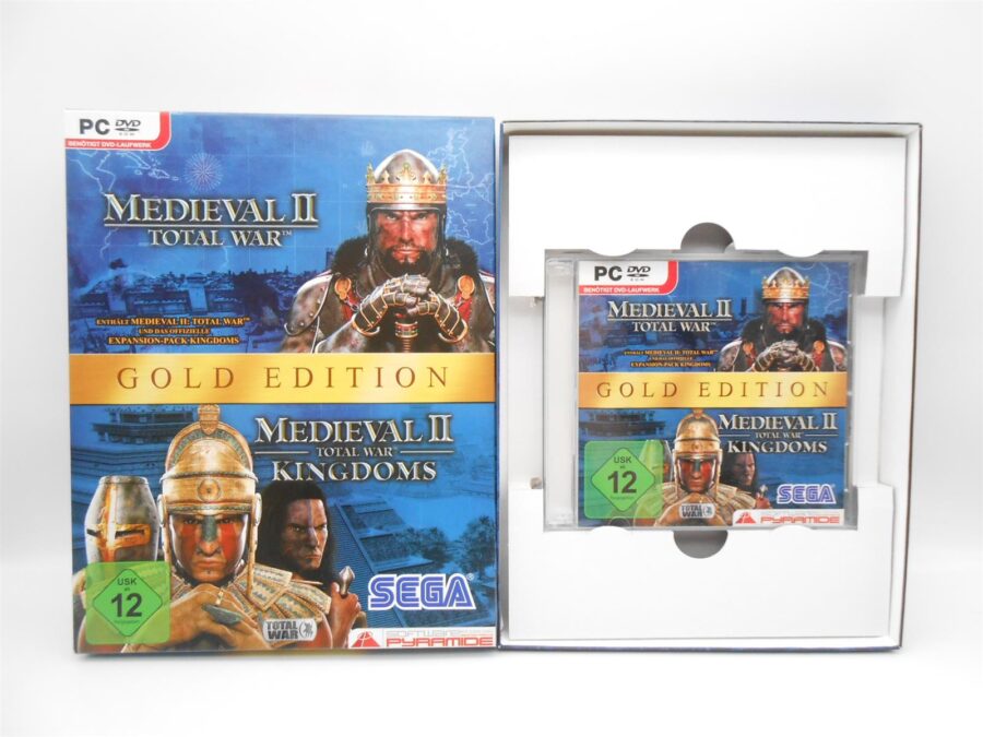 PC Total War : Medieval 2- Gold Edition Deutsch "Big" Box