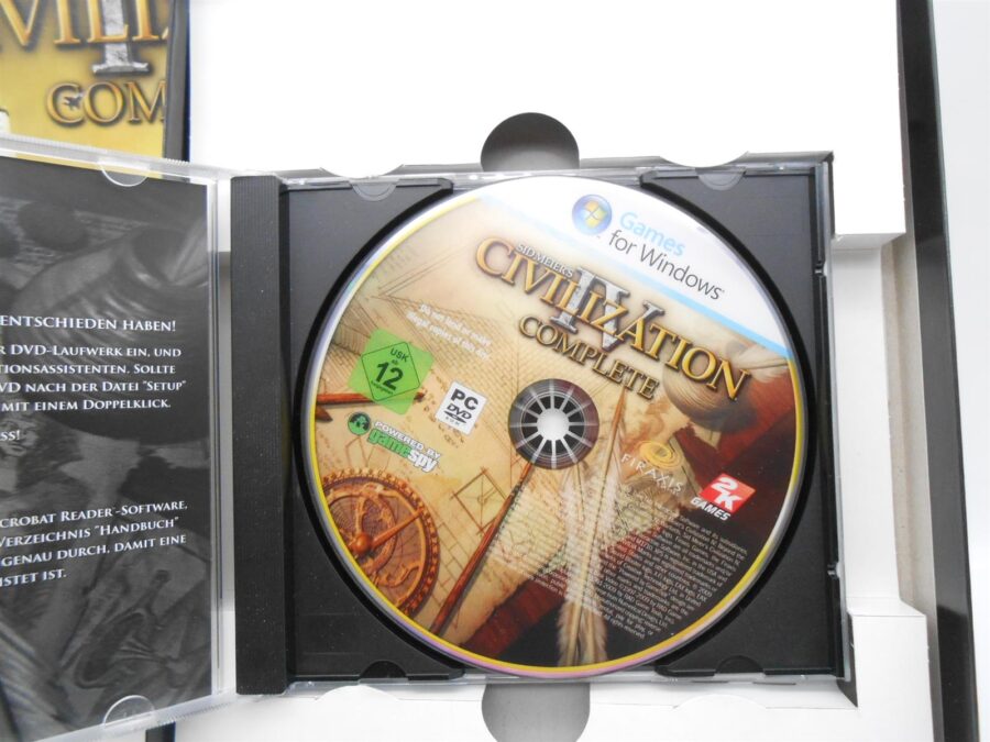 PC ZIVILIZATION 4 COMPLETE Deutsch "Big" Box