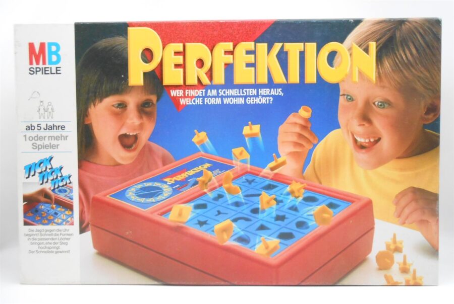 Perfektion MB Spiele Vintage getestet & vollständig Rarität 1990
