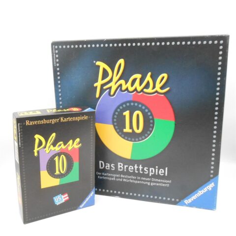 Phase 10 Das Brettspiel + Kartenspiel Ravensburger vollständig