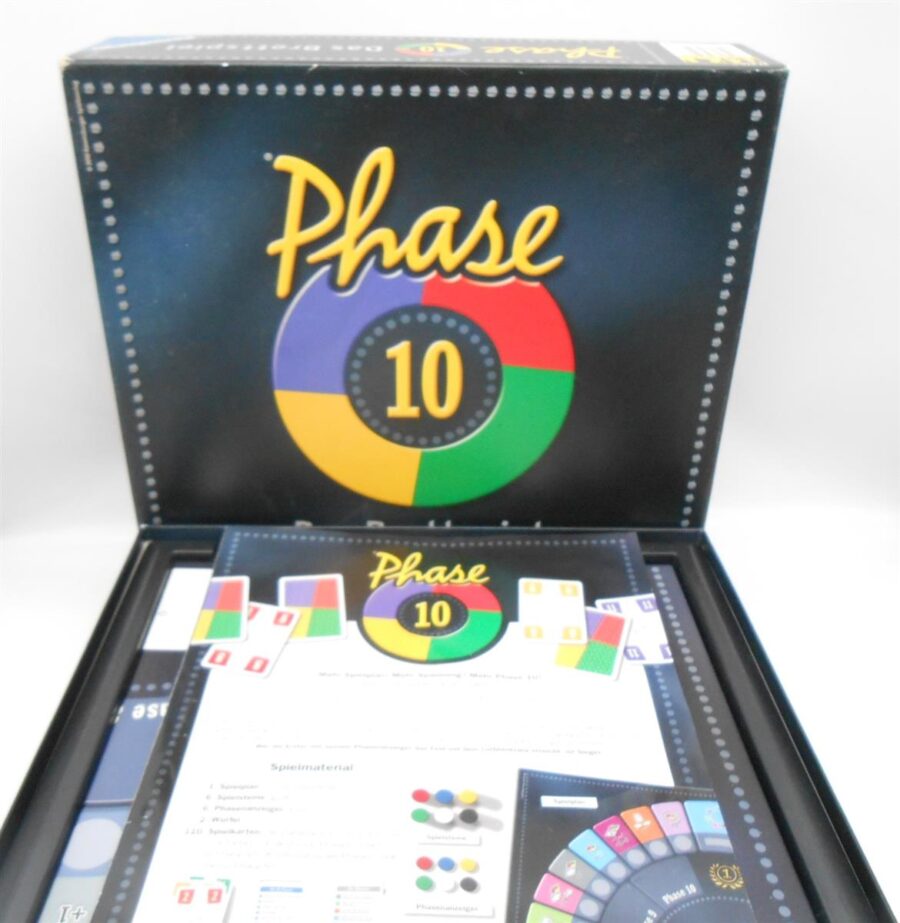 Phase 10 Das Brettspiel + Kartenspiel Ravensburger vollständig