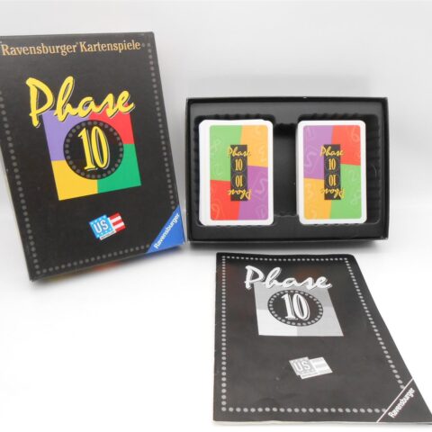 Phase 10 Kartenspiel Ravensburger 2005 vollständig