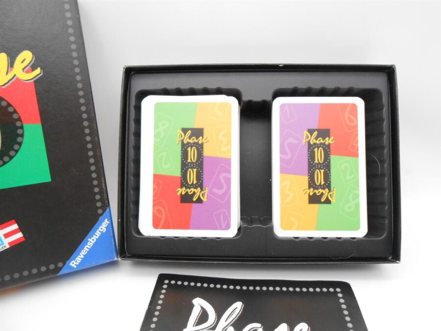 Phase 10 Kartenspiel Ravensburger 2005 vollständig