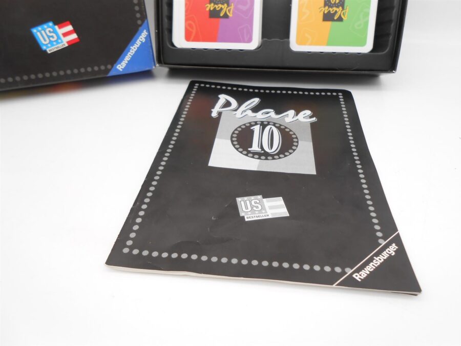 Phase 10 Kartenspiel Ravensburger 2005 vollständig