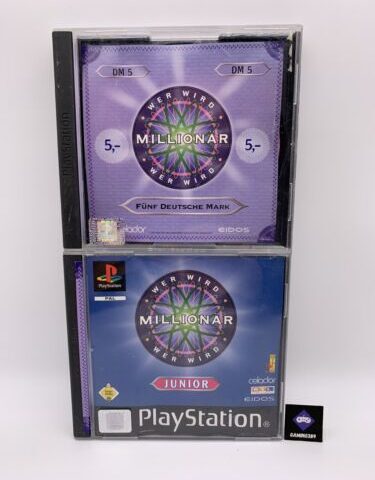 Playstation 1 / PS1 - Wer wird Milionär | Zwei für Eins! Zustand: Gut
