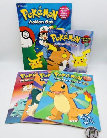 Pokémon Hefte Konvolut - Action Set - Sticker Series - Adventure Series
