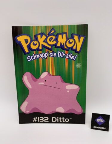 Pokémon Postkarte Karte Ditto #132/ Nintendo 2000 Retro