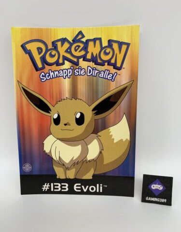 Pokémon Postkarte Karte Evoli #133 / Nintendo 2000 Retro