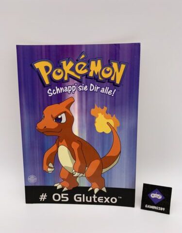 Pokémon Postkarte Karte Glutexo #05 / Nintendo 2000 Retro