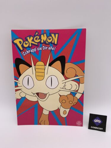 Pokémon Postkarte Karte Mauzi / Nintendo 2000 Retro