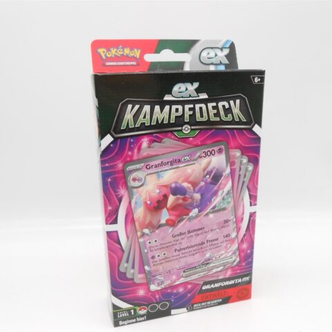 Pokemon Sammelkarten Spiel Pokémon EX-Kampfdeck Granforgita-ex DE 2023
