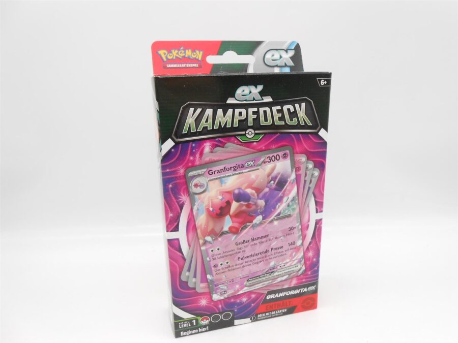 Pokemon Sammelkarten Spiel Pokémon EX-Kampfdeck Granforgita-ex DE 2023