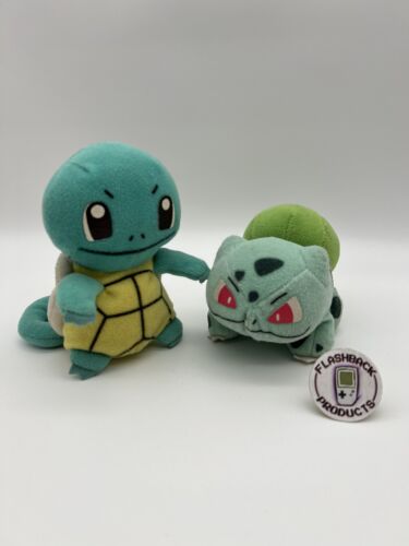 Pokémon Schiggy & Bisasam Stofftier / Plüschtier Bundle
