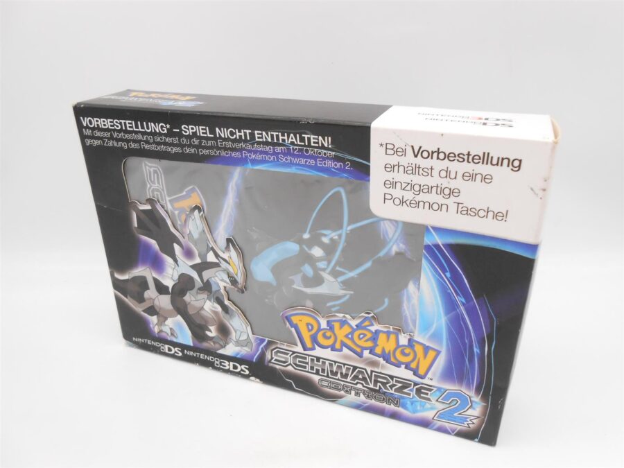 Pokemon Schwarze Edition 2 Tasche Sealed Seltene Vorverkauf-Version