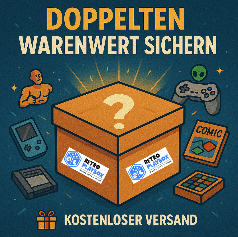 Retro Playbox XXL Mystery Paket – doppelten Warenwert sichern!