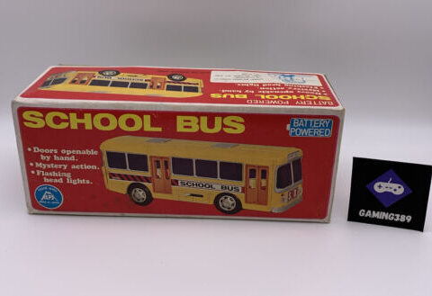 Retro School Bus/ Schuhlbus - 60er Jahre Japan | mit OVP Rare