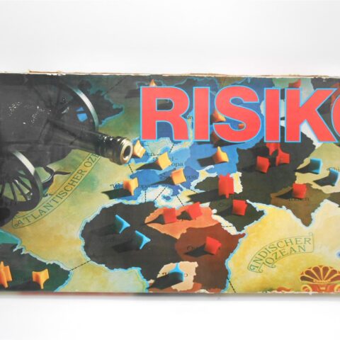 RISIKO Parker Spiel Brettspiel 1975 vollständig verpackung beschädigt