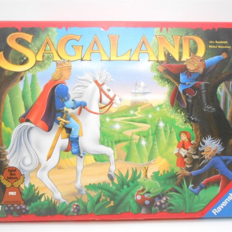 Sagaland - Ravensburger 1994 - Brettspiel Familienspiel Märchen