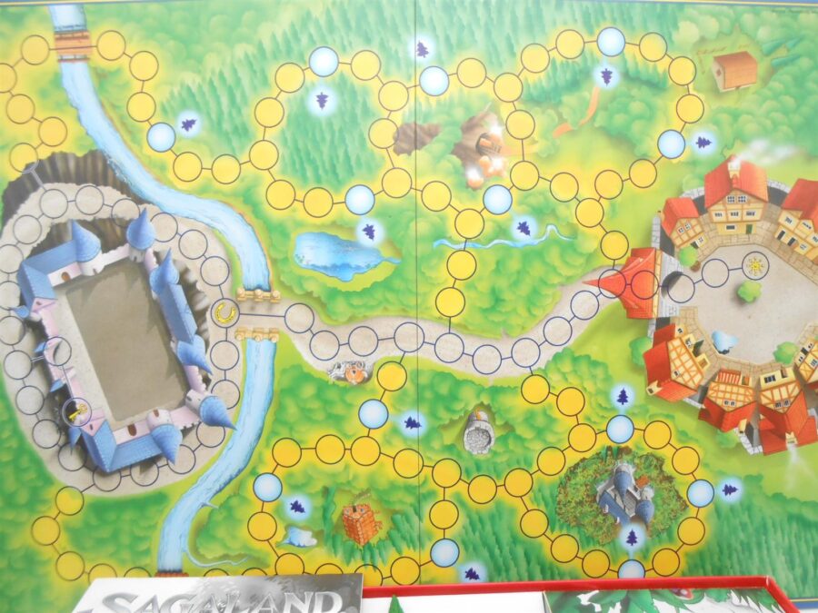 Sagaland - Ravensburger 1994 - Brettspiel Familienspiel Märchen