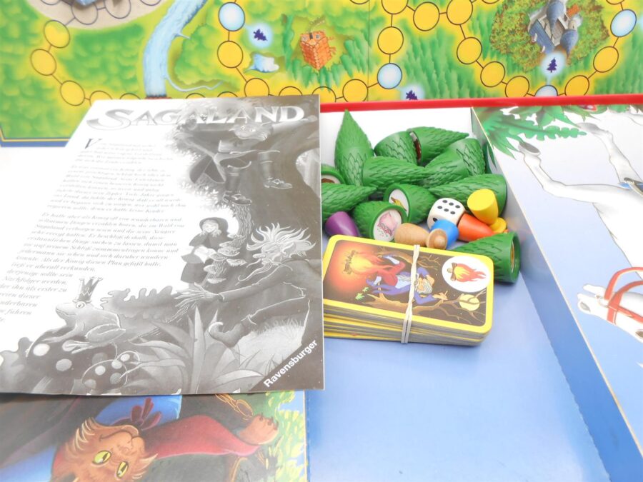 Sagaland - Ravensburger 1994 - Brettspiel Familienspiel Märchen