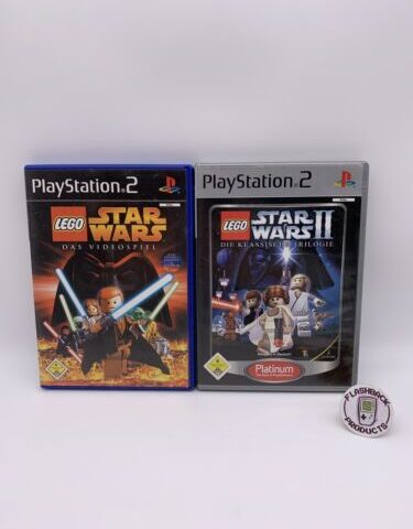 Sony Playstation 2 LEGO Star Wars & Star Wars 2 Zustand: Gut