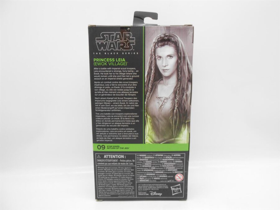 Star Wars Black Series Princess Leia Ewok Village 2022 Hasbro