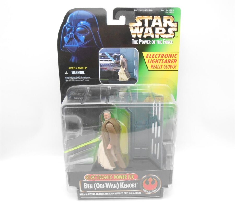 Star Wars Electronic Power F/X 1997 Palpatine + Obi-Wan Kenobi + Vader