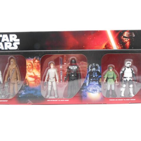 Star Wars EPIC BATTLES 6 Figuren Hasbro 2015 verpackung leicht beschädigt