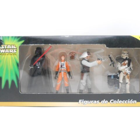 Star Wars "Figuras de Colección" 4-Pack aus Mexiko 2002 Rarität Neu OVP