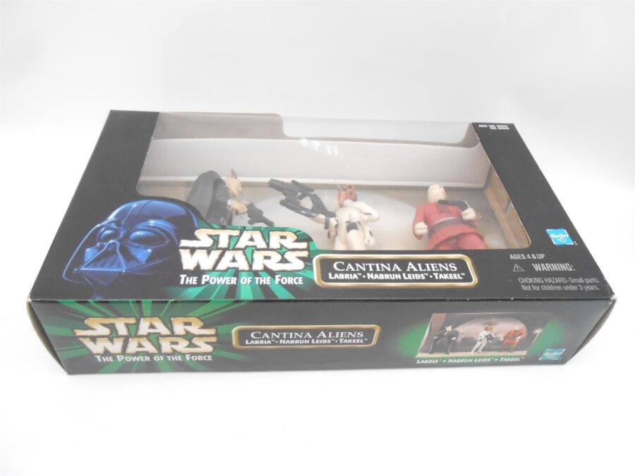Star Wars Power of the Force Cantina Aliens Labria, Nabrun Leids, Takeel