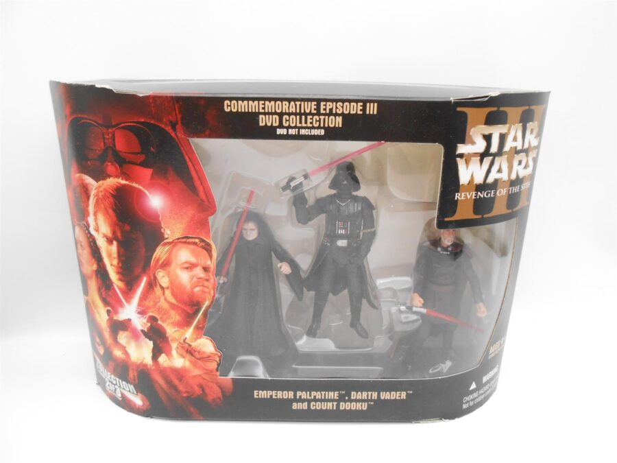 Star Wars Revenge of the Sith & the Empire Strikes Back 3 Stück