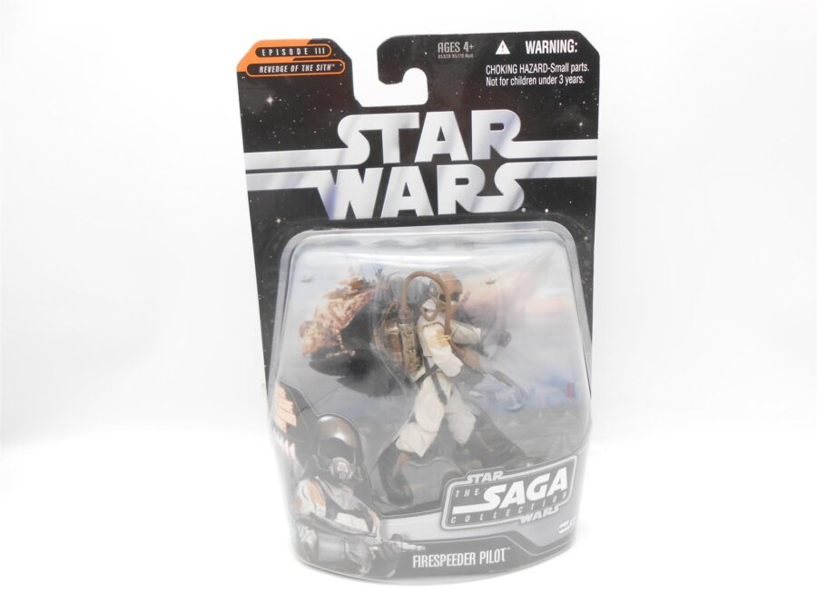 Star Wars Saga Collection Padmé Amidala + Firespeeder Pilot 2006 Hasbro