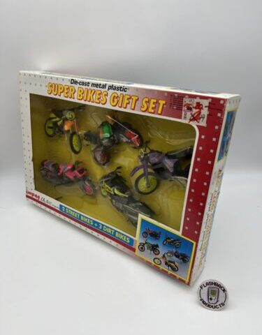 Super Bikes Gift Set / Motorräder Vintage Retro 80er 90er NEU OVP