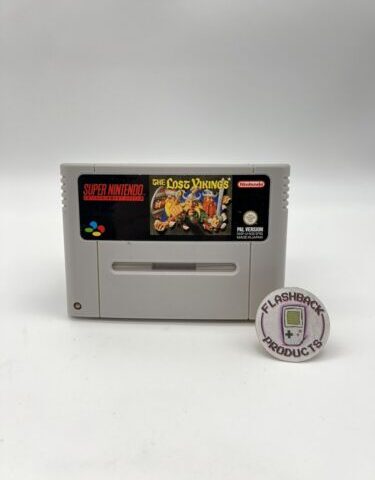 Super Nintendo SNES Spiel - THE LOST VIKINGS - PAL - Zustand: Gut