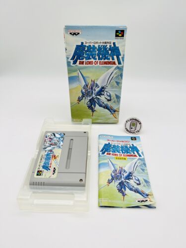 Super Robot Taisen Gaiden Masou Kishin The Lord of Elemental SNES Japan