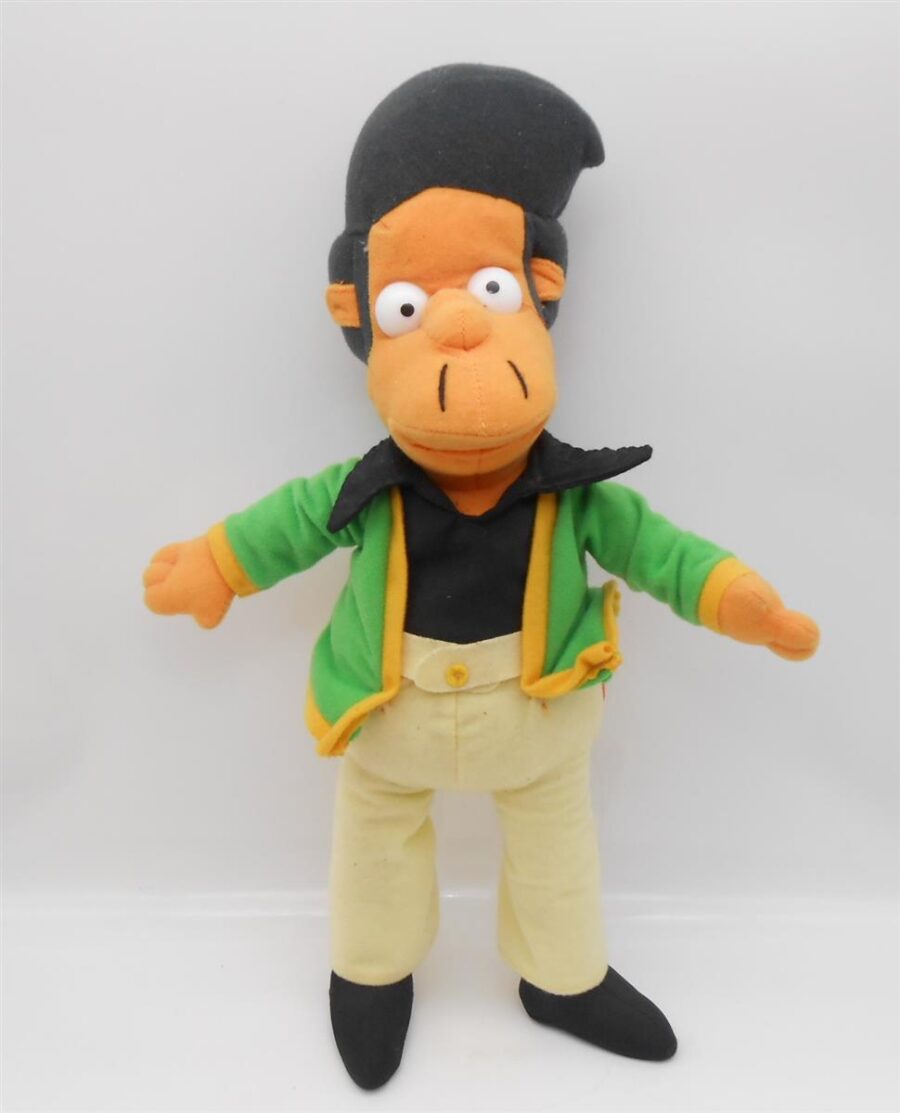 The Simpsons 4x Plüsch Stofftiere Homer, Bart, Krusty & Apu