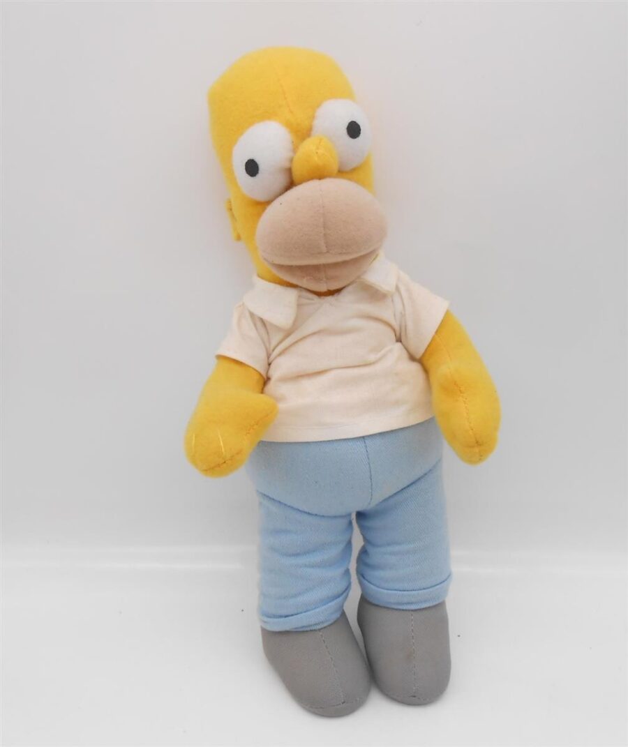 The Simpsons 4x Plüsch Stofftiere Homer, Bart, Krusty & Apu