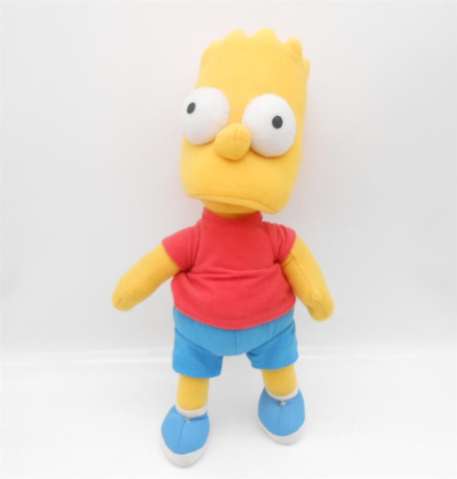 The Simpsons 4x Plüsch Stofftiere Homer, Bart, Krusty & Apu