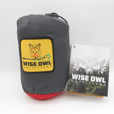 Wise Owl Outdoor Hängematte 1 Person Belastbar bis 180Kg inkl. Aufhängung