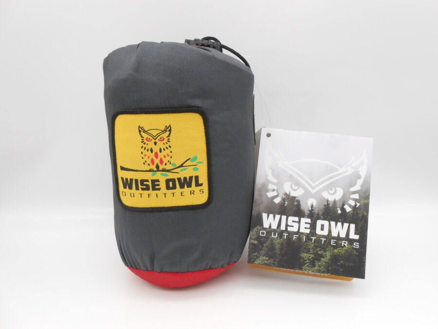 Wise Owl Outdoor Hängematte 1 Person Belastbar bis 180Kg inkl. Aufhängung