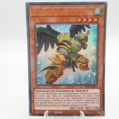 Yu-Gi-Oh! Dracheneinheit Legatus, GFTP-DE037, UR, 1. Auflage, Deutsch NM
