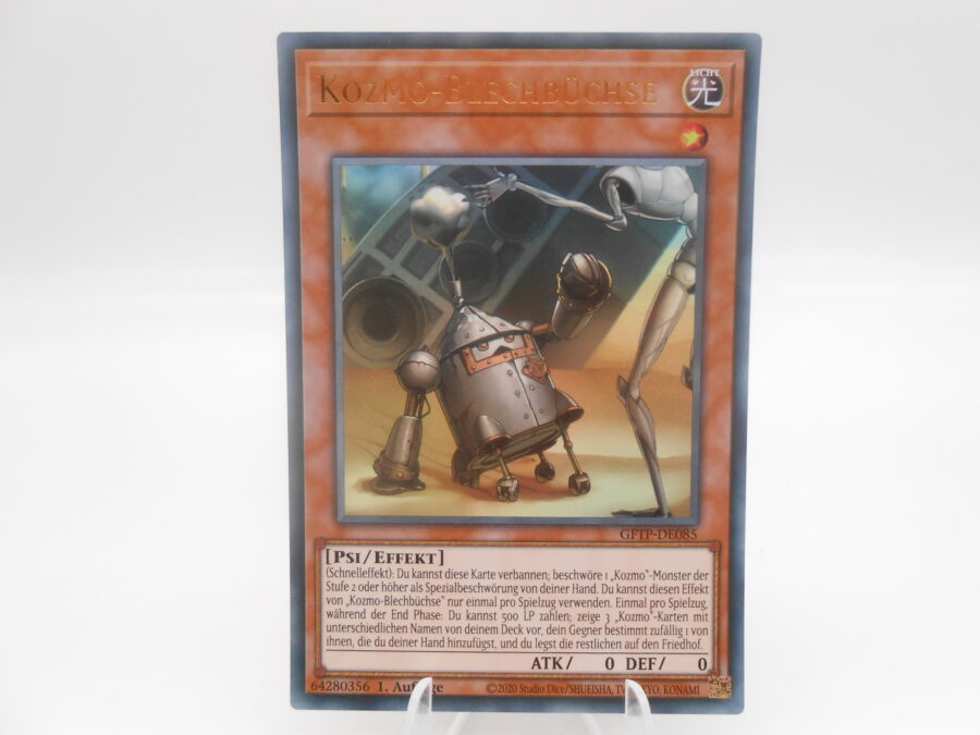 Yu-Gi-Oh! Kozmo-Blechbüchse Ultra Rare GFTP-DE085 1. AUFLAGE Deutsch NM
